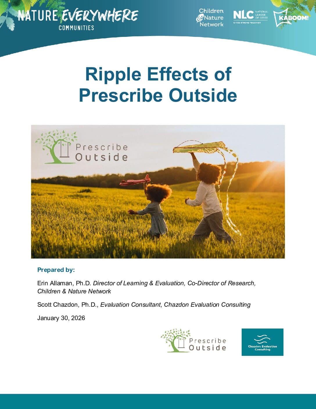 The Ripple Effect Map Our Research - Prescribe Outside